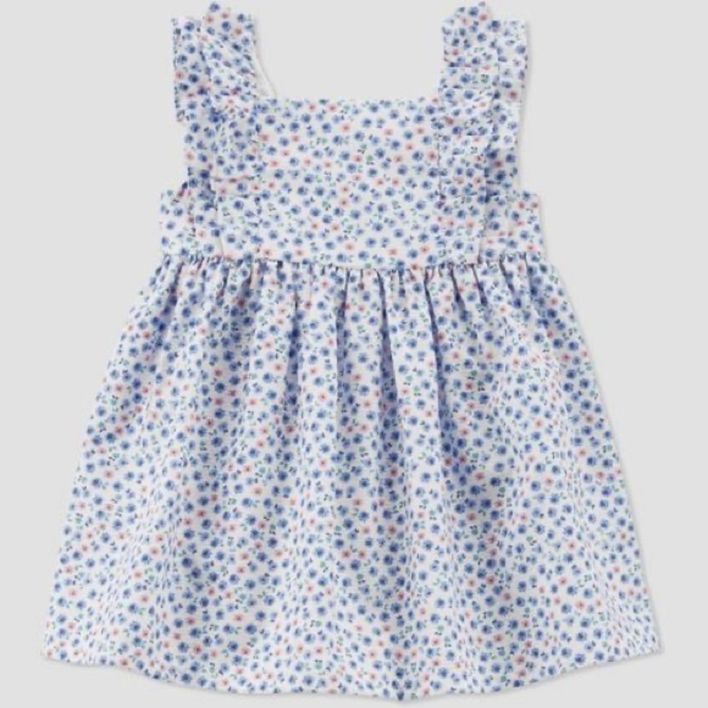 Carter's Just One You® Toddler Girls' Floral Dress - Blue